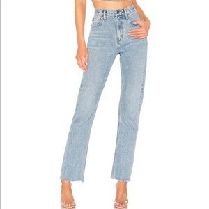 AGOLDE Cherie High Rise Straight in Merit Jeans